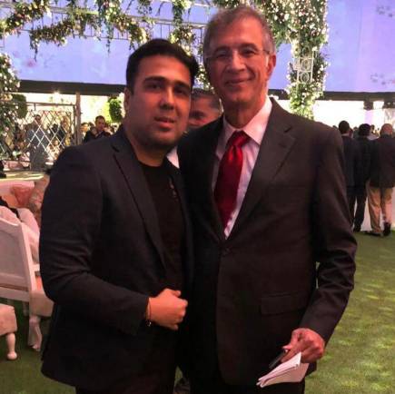 Astrologer Mr. Susshil Kanghya With Dr. Niranjan Hiranandani