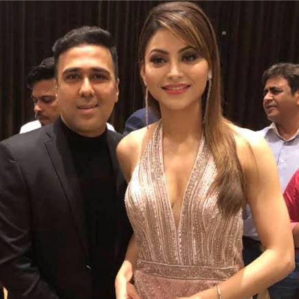 Astrologer Mr. Susshil Kanghya With Urvashi Rautela