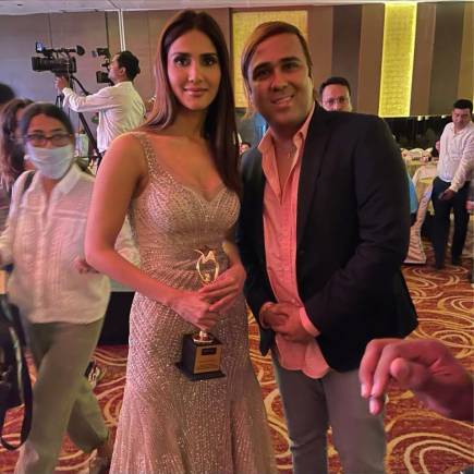 Astrologer Mr. Susshil Kanghya With Vaani Kapoor