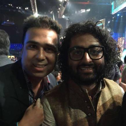 Astrologer Mr. Susshil Kanghya With Arijit Singh