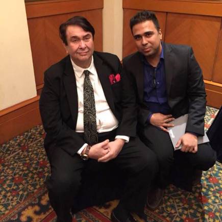 Astrologer Mr. Susshil Kanghya With Randhir Kapoor