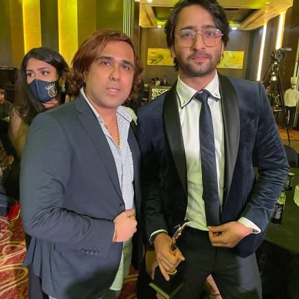 Astrologer Mr. Susshil Kanghya With Shaheer Sheikh