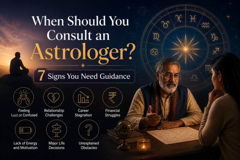 When Should You Consult an Astrologer? 7 Signs You Need Guidance